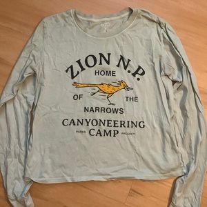 Parks Project Zion National Park Long Sleeve Tee, Size Small